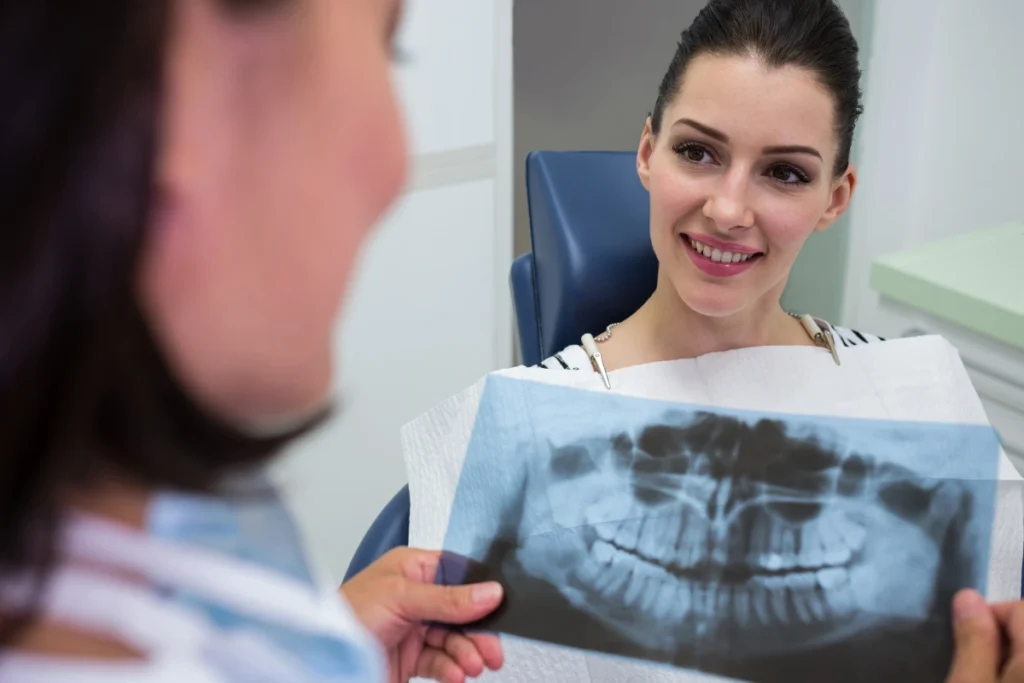 root canal treatment London X-ray image